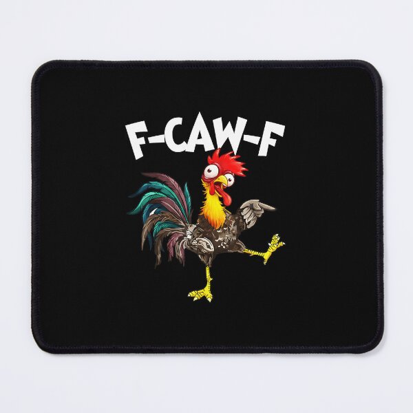 Item preview, Funny Fawkf Chicken Fcawf Rooster Pun Retro designed and sold by tadmercado.