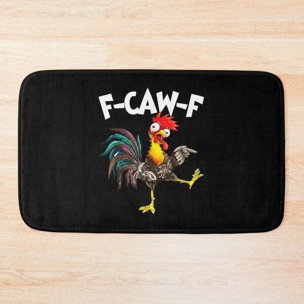 Item preview, Divertido juego de palabras retro de Fawkf Chicken Fcawf Rooster designed and sold by tadmercado.