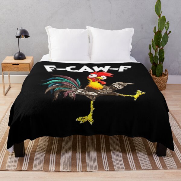 Item preview, Funny Fawkf Chicken Fcawf Rooster Pun Retro  designed and sold by tadmercado.