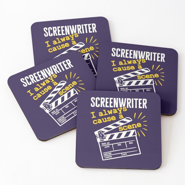 Item preview, Funny Screenwriter I Always Cause a Scene designed and sold by jaygo.