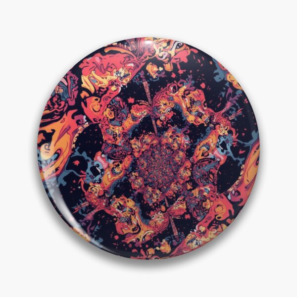 Item preview, Psychedelic Firestorm Fractal Burst designed and sold by Harmonic_Layers.