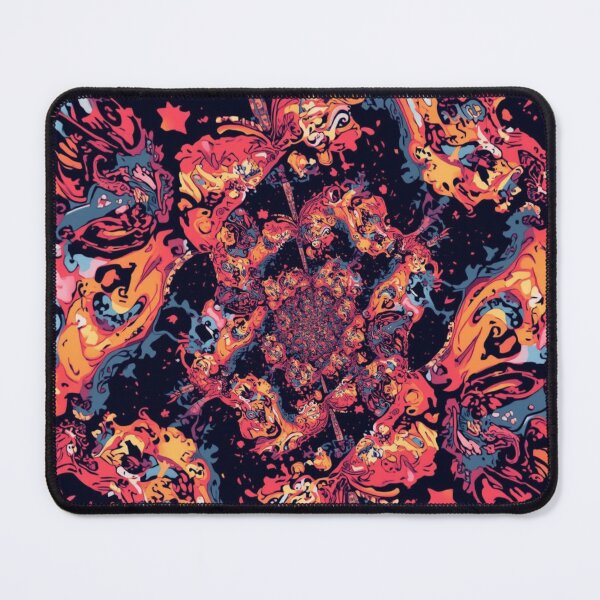 Item preview, Psychedelic Firestorm Fractal Burst designed and sold by Harmonic_Layers.