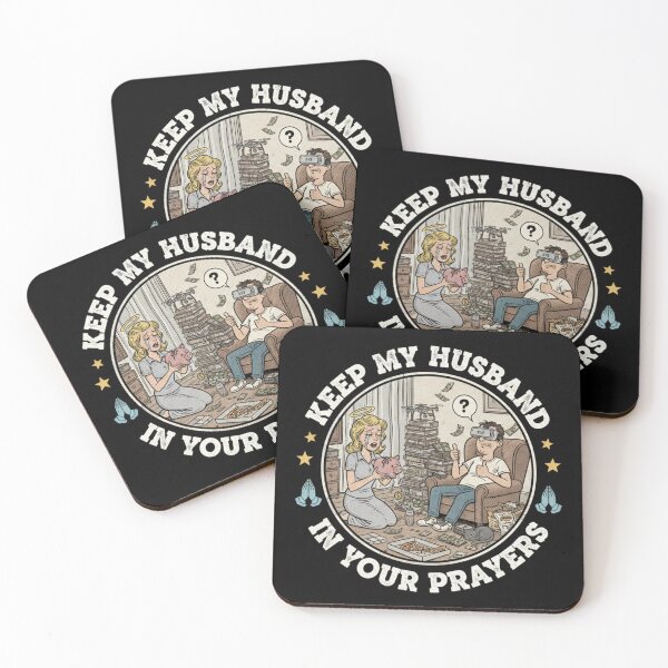 Item preview, Funny Wife Keep My Husband in Your Prayers Marriage Humor  designed and sold by MIMSCorneR.