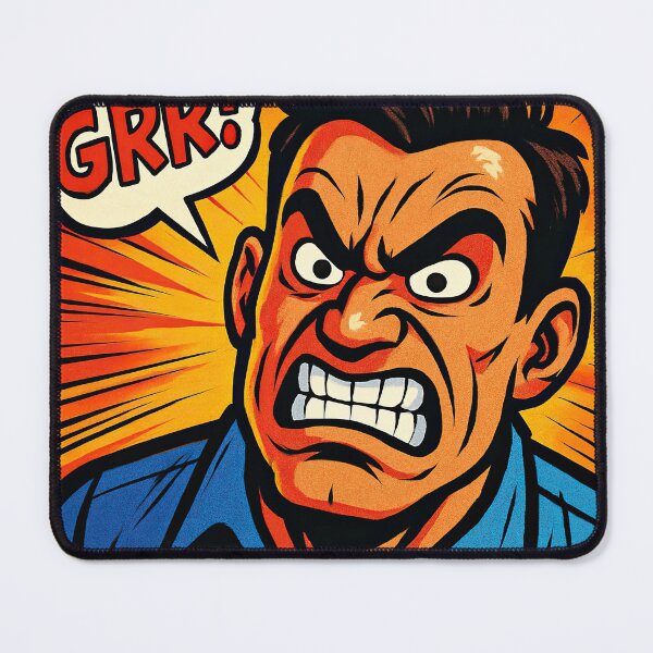 Item preview, Annoyance | Comics style - Cartoon designed and sold by ComicsFactory.