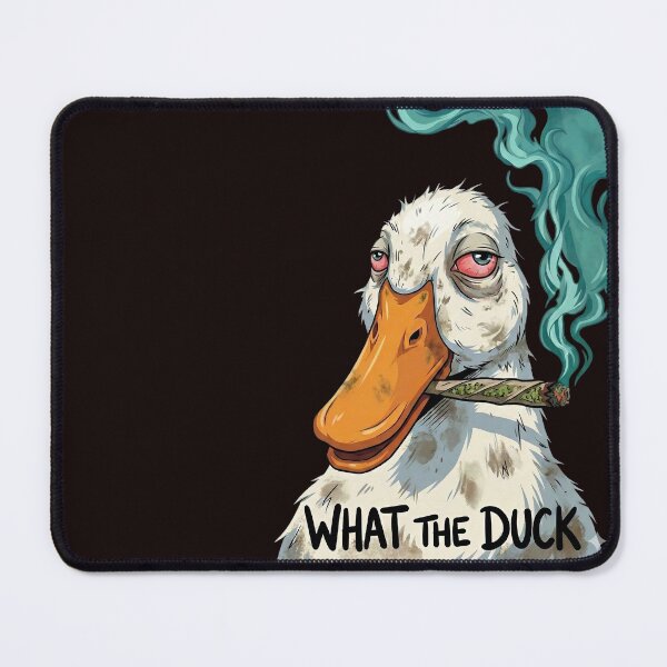 Item preview, Funny What The Duck Smoking Duck designed and sold by X4af Official.