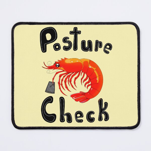 Item preview, Posture Check Shrimp  designed and sold by LittleRockArt.