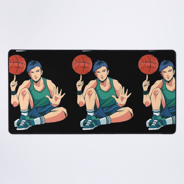 Item preview, sporty Anime boy Basketball Player spinning ball designed and sold by DrawHandArt.