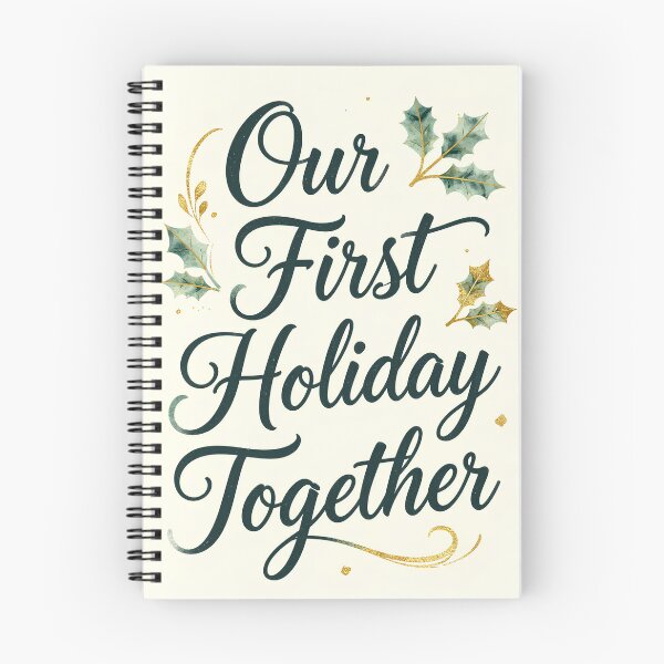 Item preview, Our First Holiday Together Elegant design for new couples or families. designed and sold by KAUKUDESIGNS.