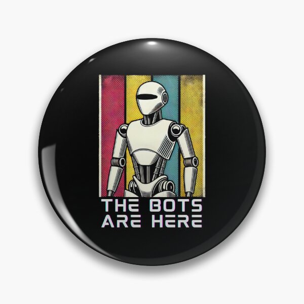 Item preview, humanoid robot art designed and sold by TEEJAMBOREE.