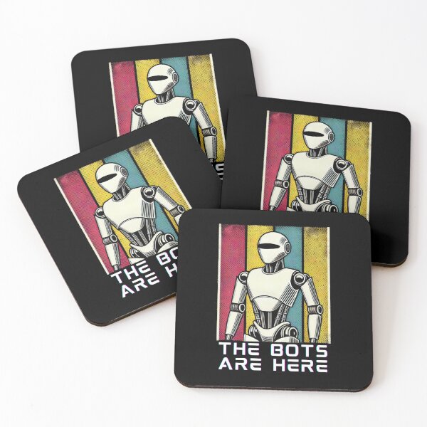 Item preview, humanoid robot art designed and sold by TEEJAMBOREE.