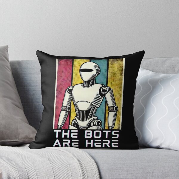 Item preview, humanoid robot art designed and sold by TEEJAMBOREE.