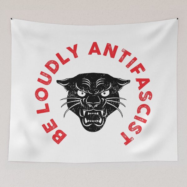 Item preview, Be loudly antifasciscistl designed and sold by remerasnerdas.