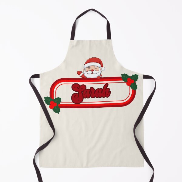 Artikelvorschau, Sarah und der Weihnachtsmann entworfen und verkauft von ArtCraftLab.