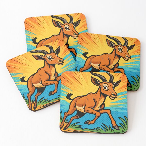 Item preview, Antelope | Comics style - Cartoon designed and sold by ComicsFactory.