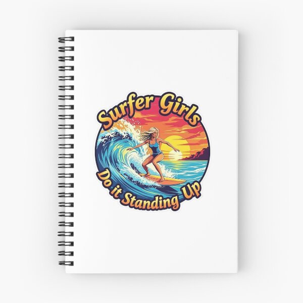 Item preview, Surfer Girls do it standing up designed and sold by JackFreestone.