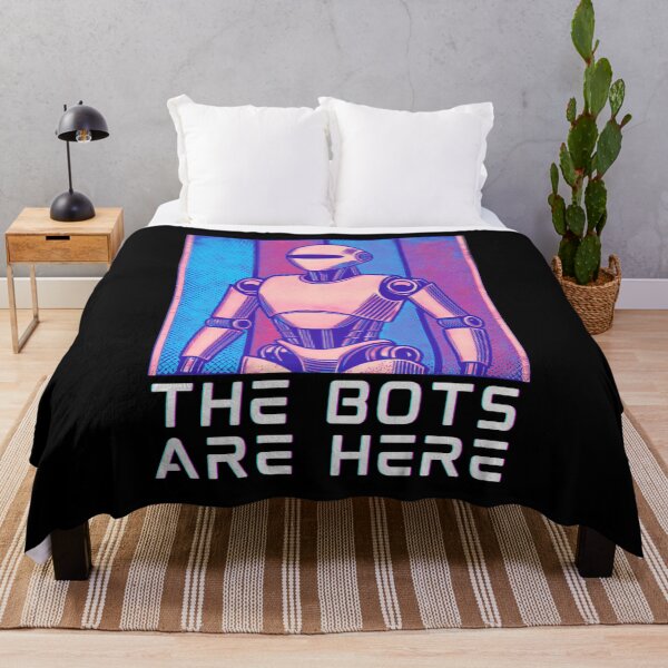 Item preview, humanoid robot art designed and sold by TEEJAMBOREE.