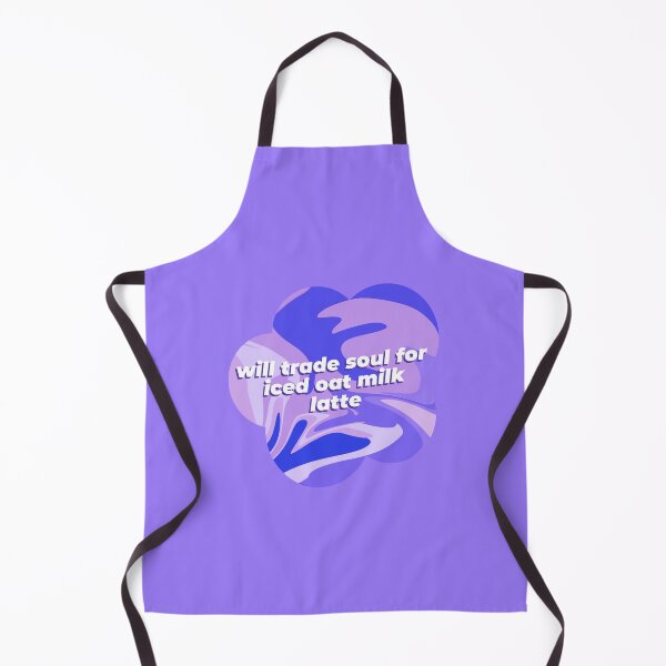 Item preview, will trade soul for iced oat milk latte designed and sold by stickysyd.
