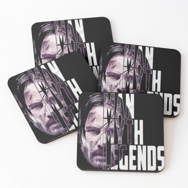 Item preview, John Wick The Movies Glitch Face Distressed Typography Design  designed and sold by AnthonMaffuccio.