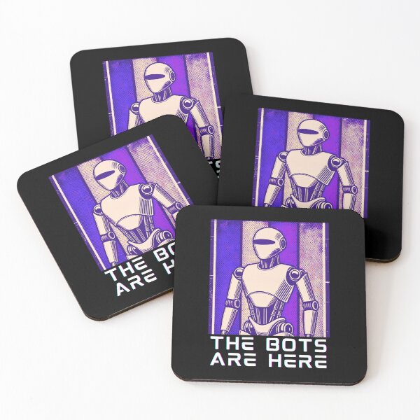 Item preview, humanoid robot art designed and sold by TEEJAMBOREE.