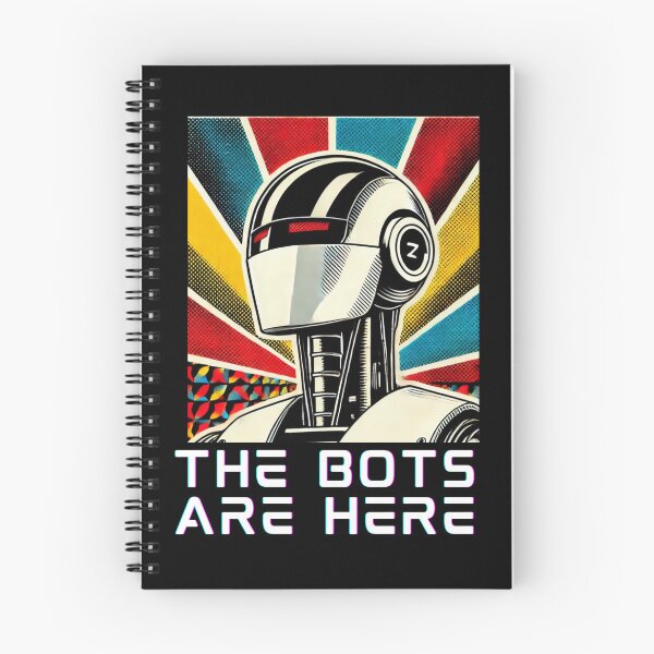 Item preview, humanoid robot art designed and sold by TEEJAMBOREE.