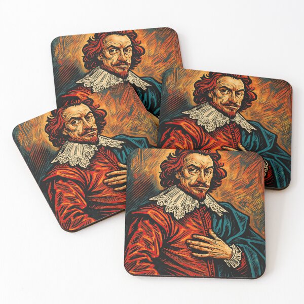 Item preview, Anthony van Dyck, portrait | Comics style - Cartoon designed and sold by ComicsFactory.