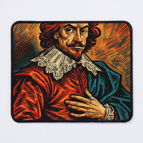 Item preview, Anthony van Dyck, portrait | Comics style - Cartoon designed and sold by ComicsFactory.