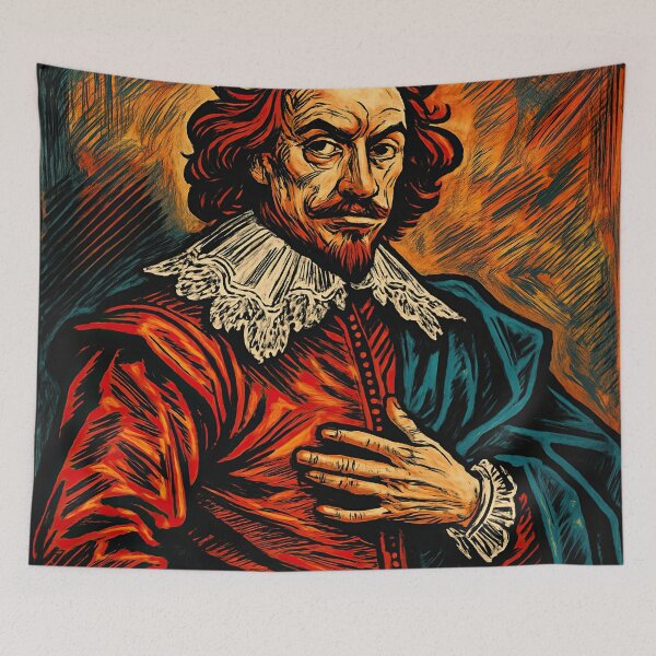 Item preview, Anthony van Dyck, portrait | Comics style - Cartoon designed and sold by ComicsFactory.