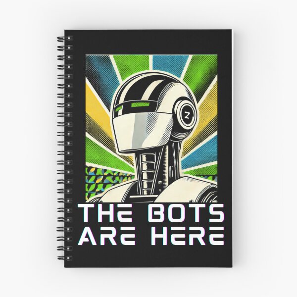 Item preview, humanoid robot art designed and sold by TEEJAMBOREE.