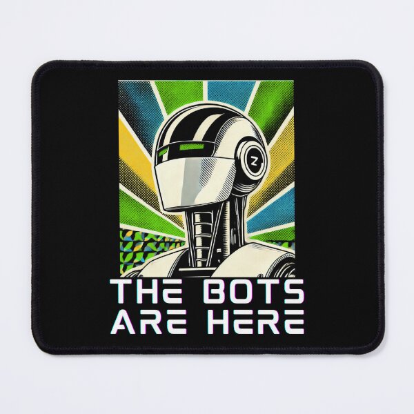 Item preview, humanoid robot art designed and sold by TEEJAMBOREE.