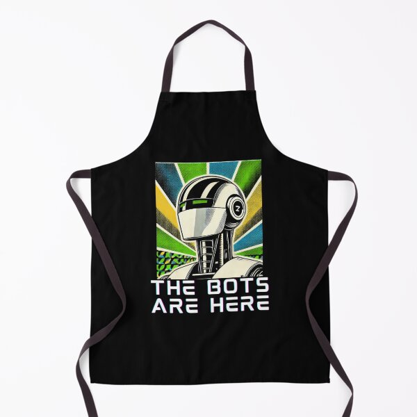 Item preview, humanoid robot art designed and sold by TEEJAMBOREE.
