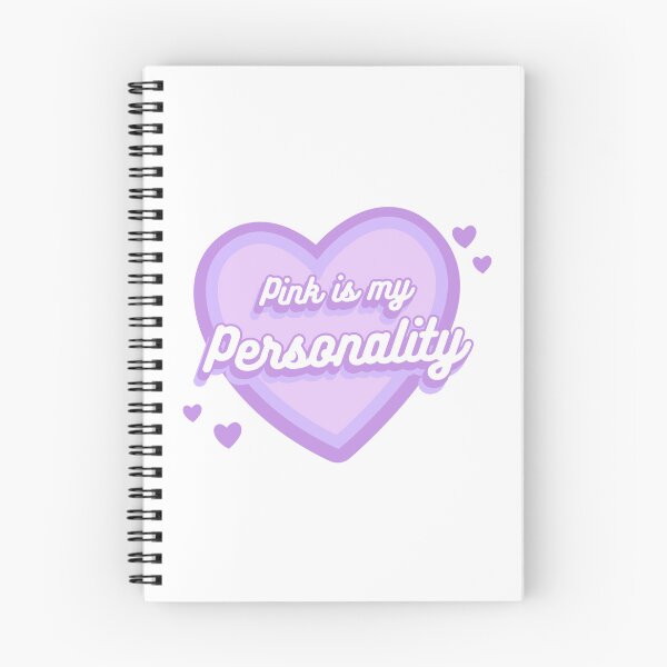 Item preview, Pink Is My Personality Cute Heart Aesthetic Girly Design designed and sold by FusionTeeDesign.