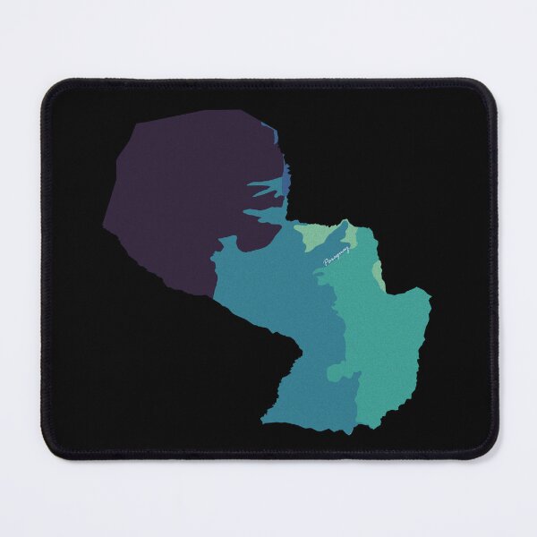 Item preview, Sketching Color Into the Earth - Paraguay designed and sold by AceMaps7.