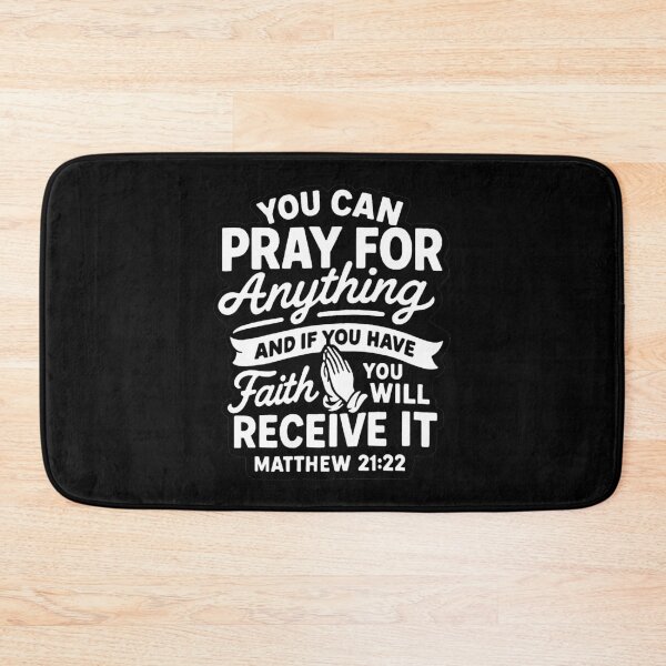 Item preview, Matthew 21:22 You Can Pray For Anything  designed and sold by plushism.