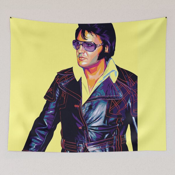 Item preview, ELVIS COOL! - IN A KING'S STRIDE (PASTEL)  designed and sold by CleverCulture.