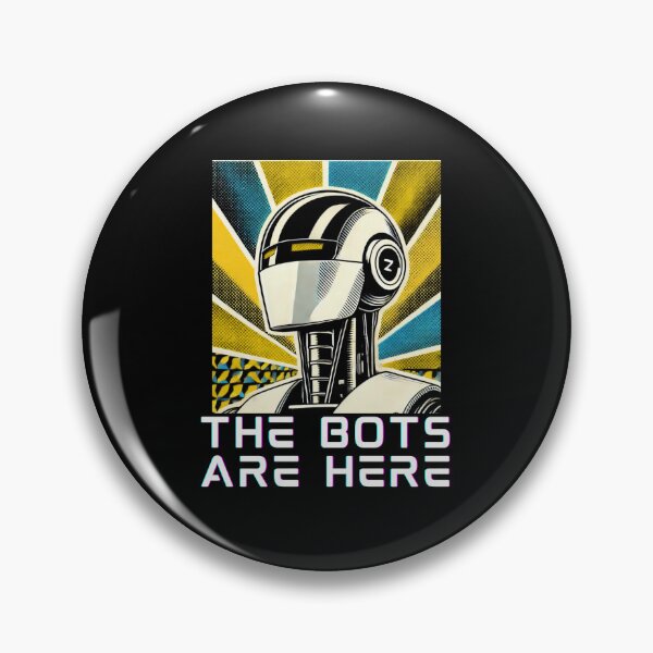 Item preview, humanoid robot art designed and sold by TEEJAMBOREE.