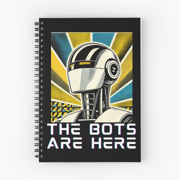 Item preview, humanoid robot art designed and sold by TEEJAMBOREE.