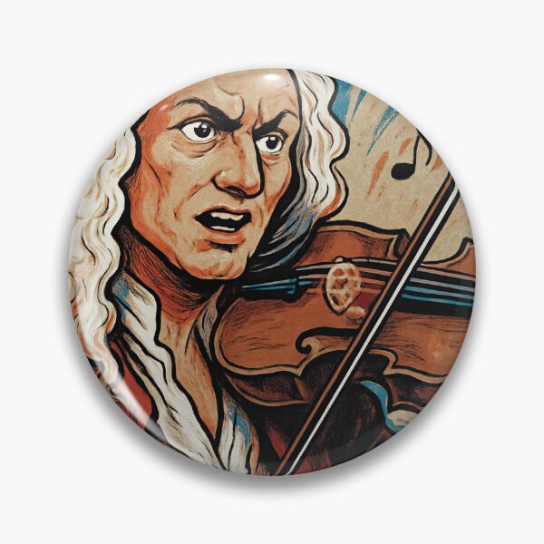 Item preview, Antonio Vivaldi, musician | Comics style - Cartoon designed and sold by ComicsFactory.