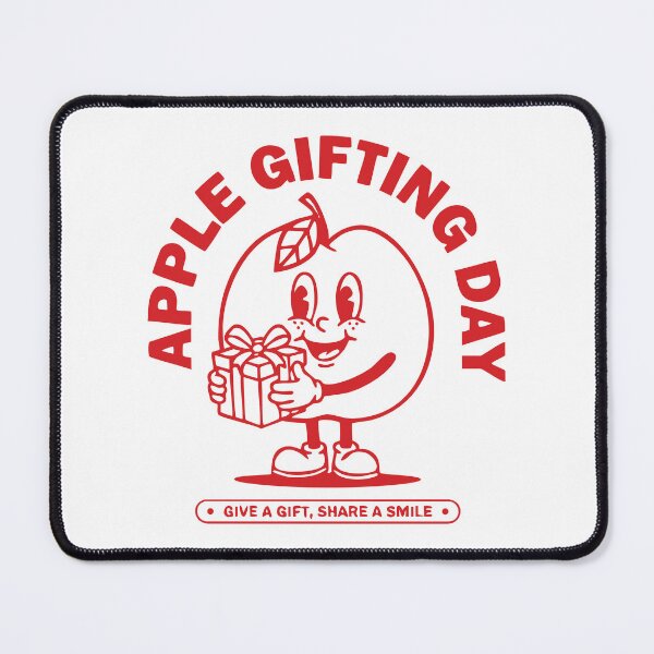 Item preview, Apple Gifting Day Cute Mascot Character designed and sold by Lora Art.