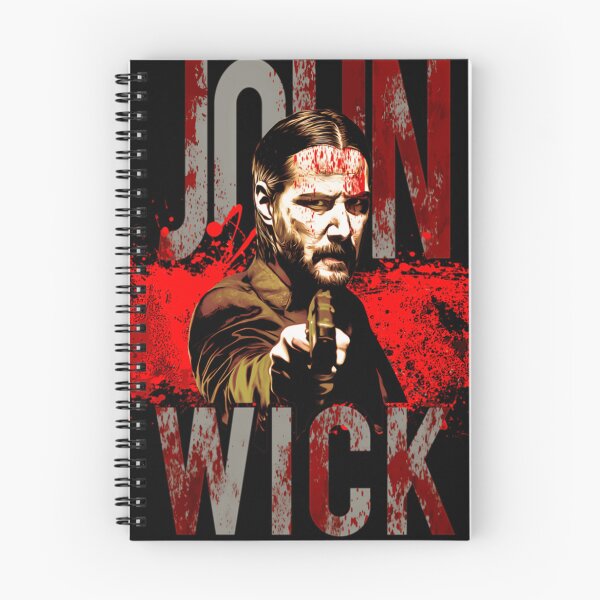 Item preview, John Wick The Movies Oversized Red Blood Splatter Poster Art designed and sold by WalSaue.