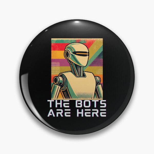 Item preview, humanoid robot art designed and sold by TEEJAMBOREE.