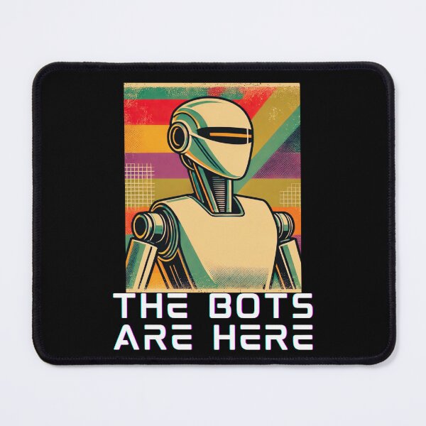 Item preview, humanoid robot art designed and sold by TEEJAMBOREE.