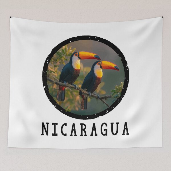 Item preview, Nicaragua (with Black Lettering) designed and sold by VelvetRoom.