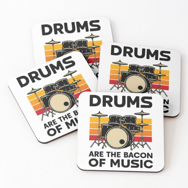 Item preview, Drums Are The Bacon Of Music - Drumming Drummer Music Lover designed and sold by hemagamo.