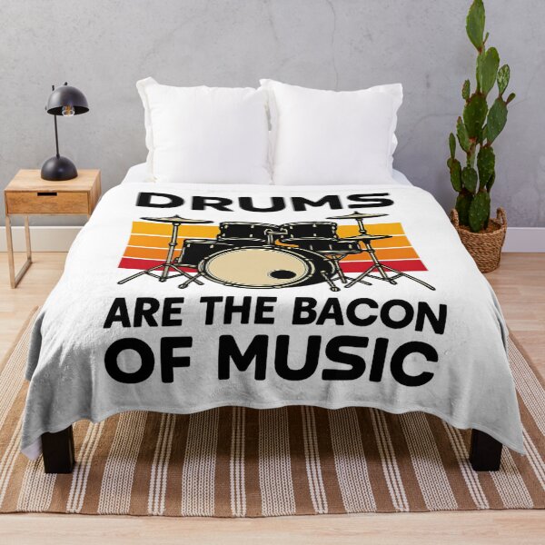 Item preview, Drums Are The Bacon Of Music - Drumming Drummer Music Lover designed and sold by hemagamo.