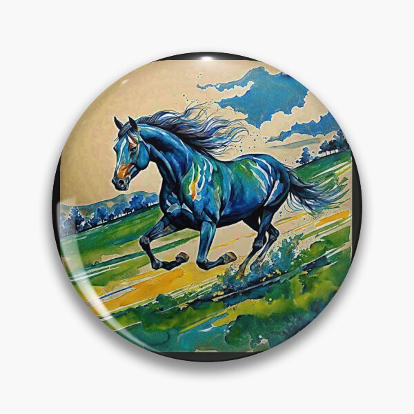 Item preview, Thoroughbred horse Colorful version designed and sold by Helios Be. Lavsh.