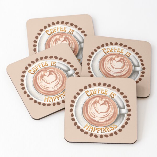 Item preview, Happy For Coffee designed and sold by Liz Redbrake.