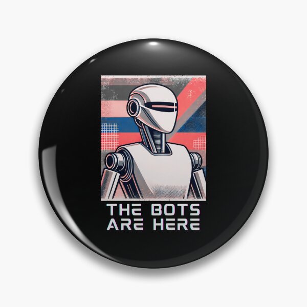 Item preview, humanoid robot art designed and sold by TEEJAMBOREE.