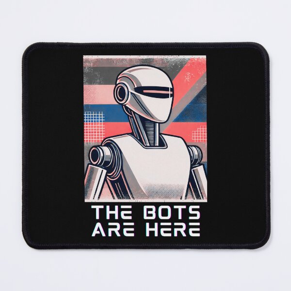 Item preview, humanoid robot art designed and sold by TEEJAMBOREE.