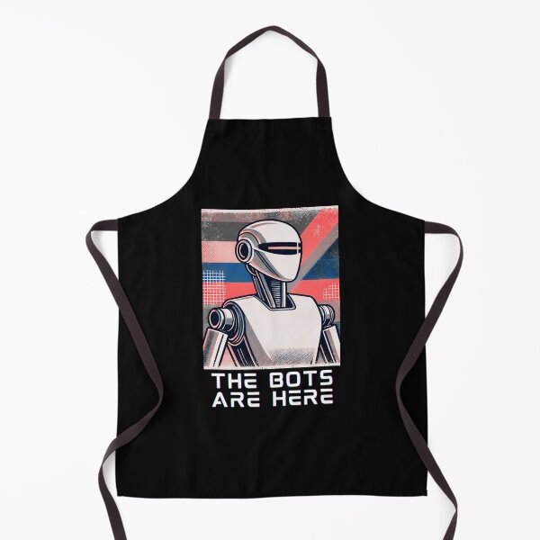 Item preview, humanoid robot art designed and sold by TEEJAMBOREE.