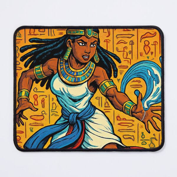 Item preview, Anuket, Egyptian goddess of the cataracts of the Nile | Comics style - Cartoon designed and sold by ComicsFactory.